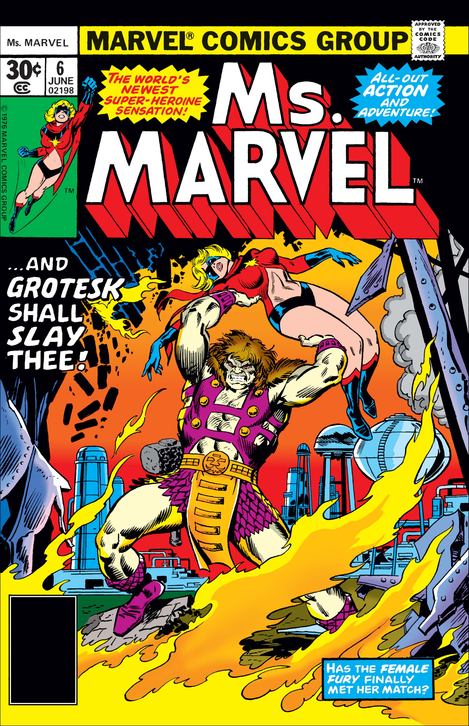 Ms. Marvel (1977) #6