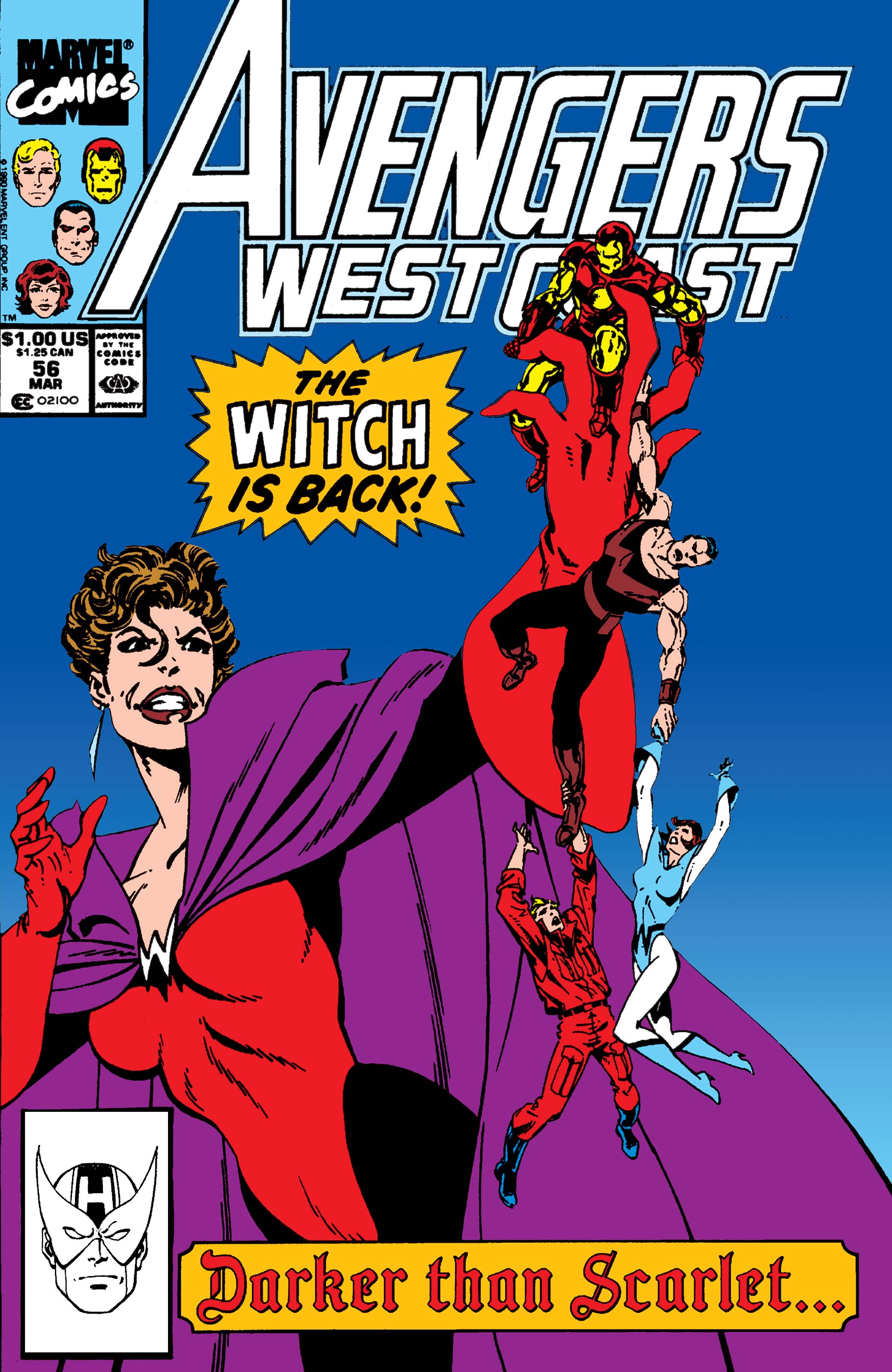West Coast Avengers (1985) #56