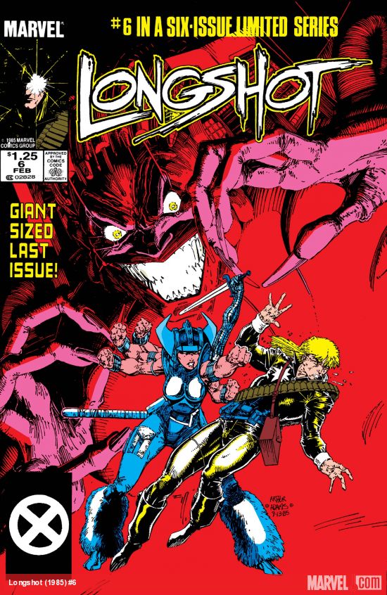 Cover of Longshot #6