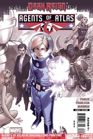 Agents of Atlas (2009) #2 (BACHALO 2ND PRINTING VARIANT)