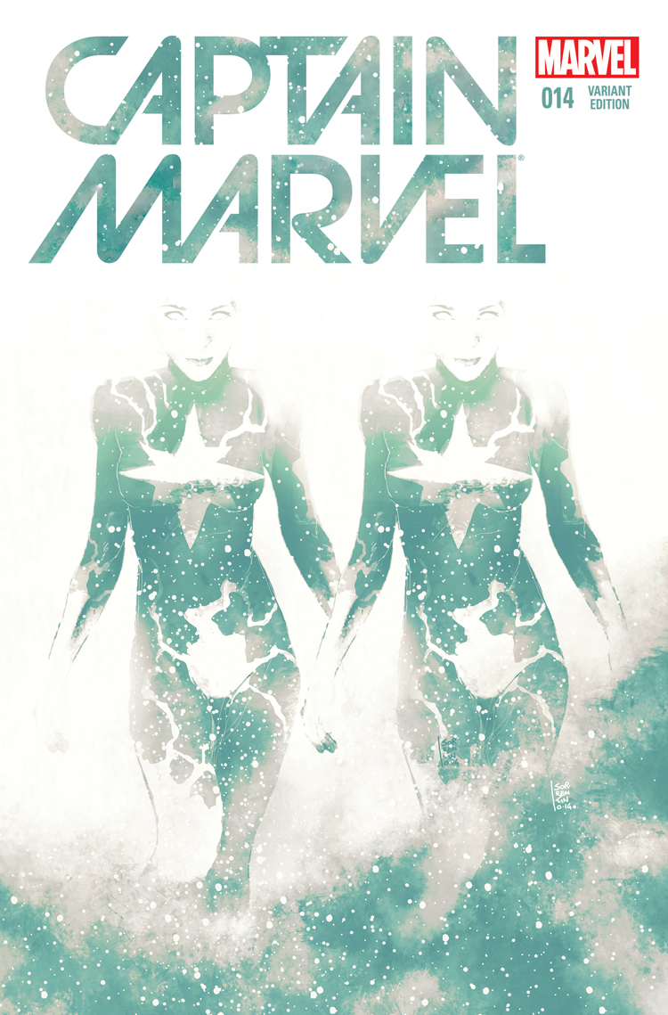 Captain Marvel (2014) #14 (Sorrentino Cosmically Enhanced Variant)