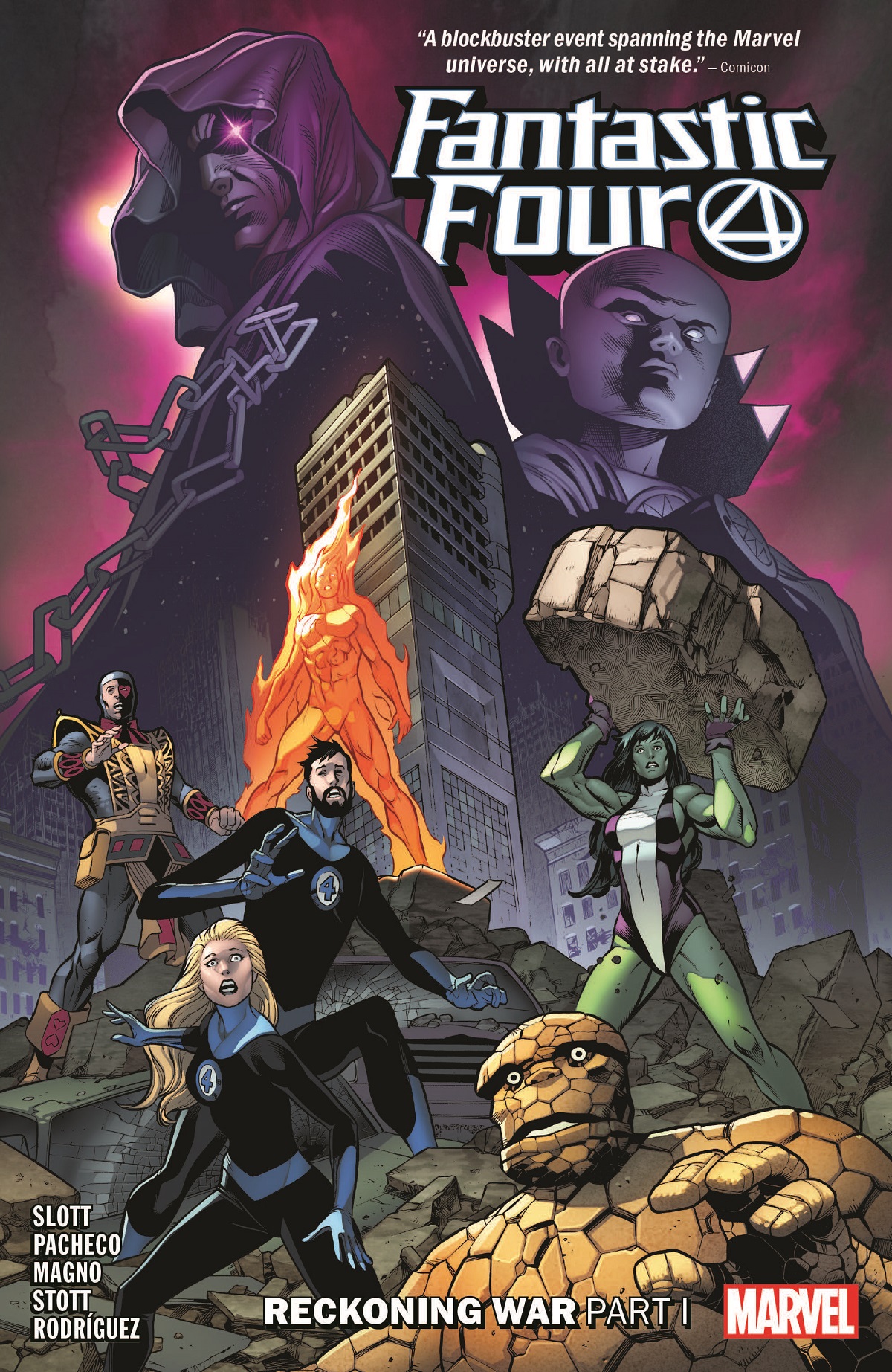 Fantastic Four Vol. 10: Reckoning War Part I (Trade Paperback)