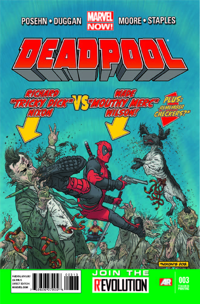 Deadpool (2012) #3 (3rd Printing Variant)