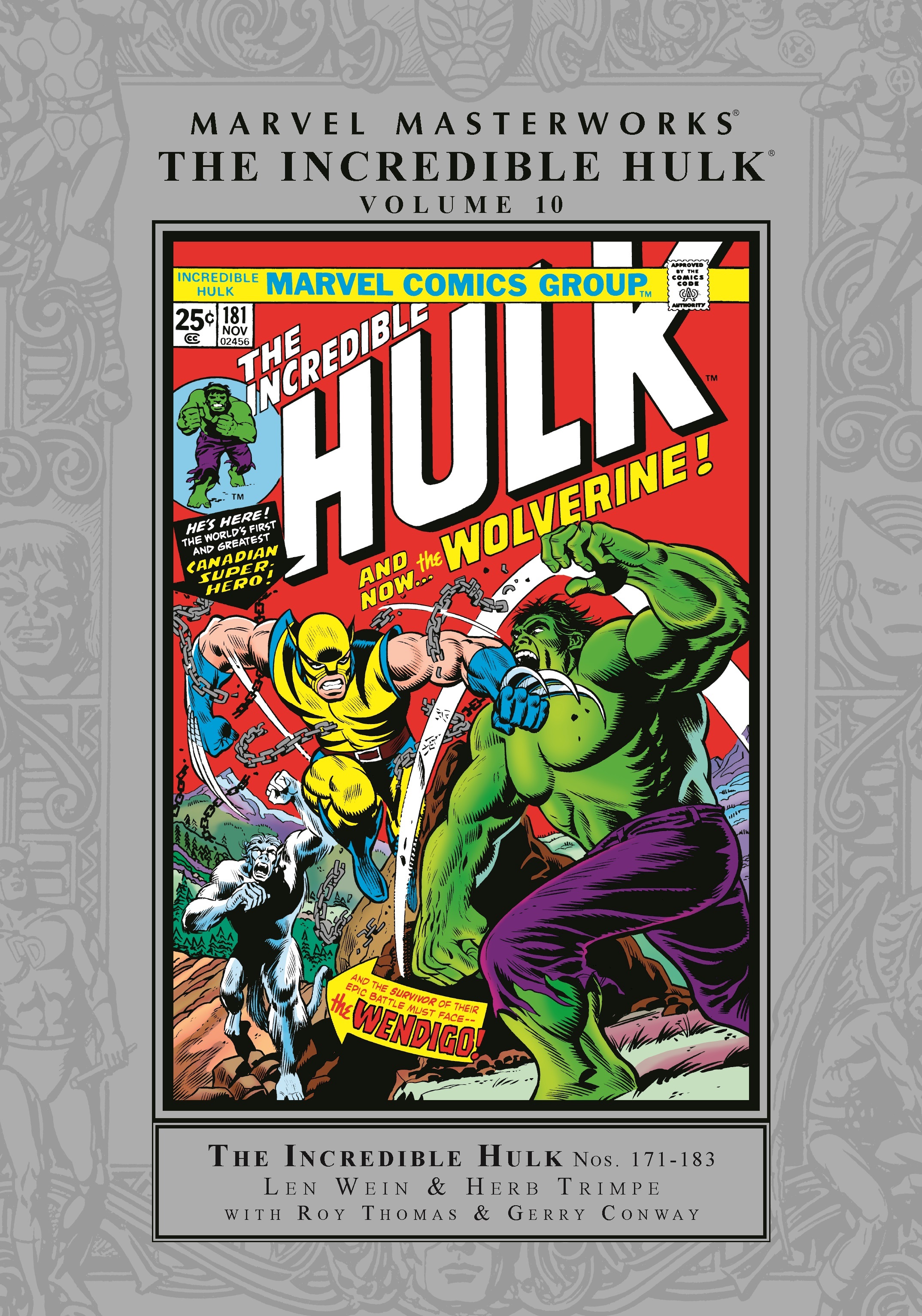 Marvel Masterworks: The Incredible Hulk Vol. 10 (Hardcover)