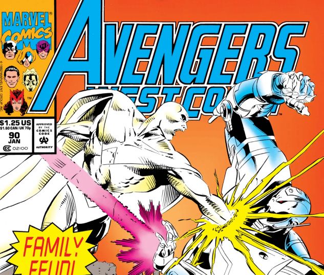Avengers West Coast (1985) #90