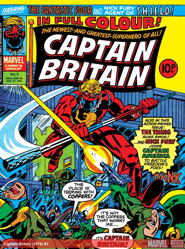 Captain Britain (1976) #3