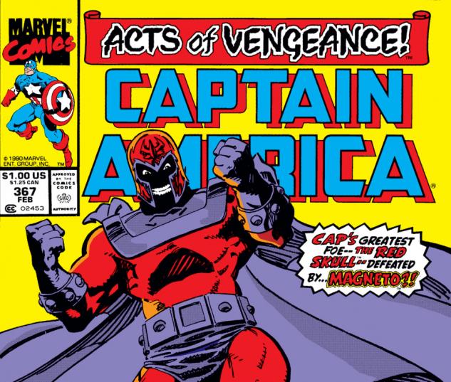 Captain America (1968) #367 Cover