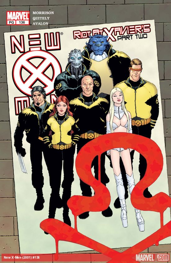 Cover of New X-Men #136