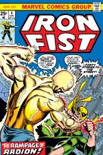 Iron Fist (1975) #4 cover