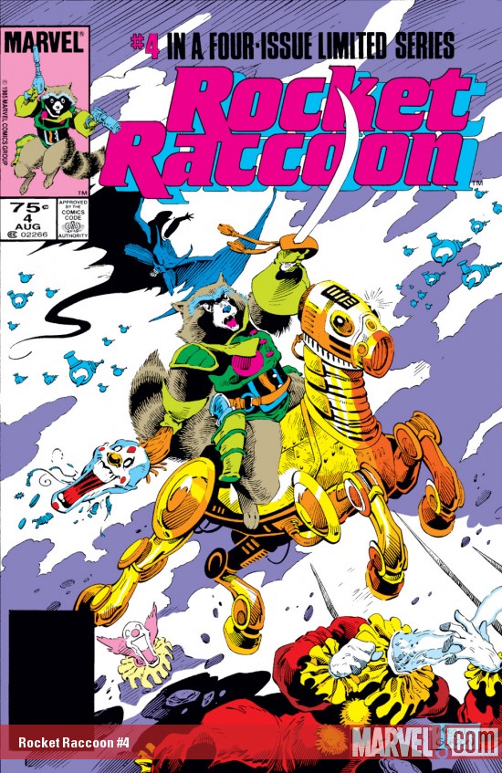 Rocket Raccoon (1985) #4