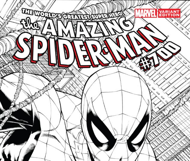 cover from The Amazing Spider-Man (1999) #700 (QUESADA SKETCH VARIANT)