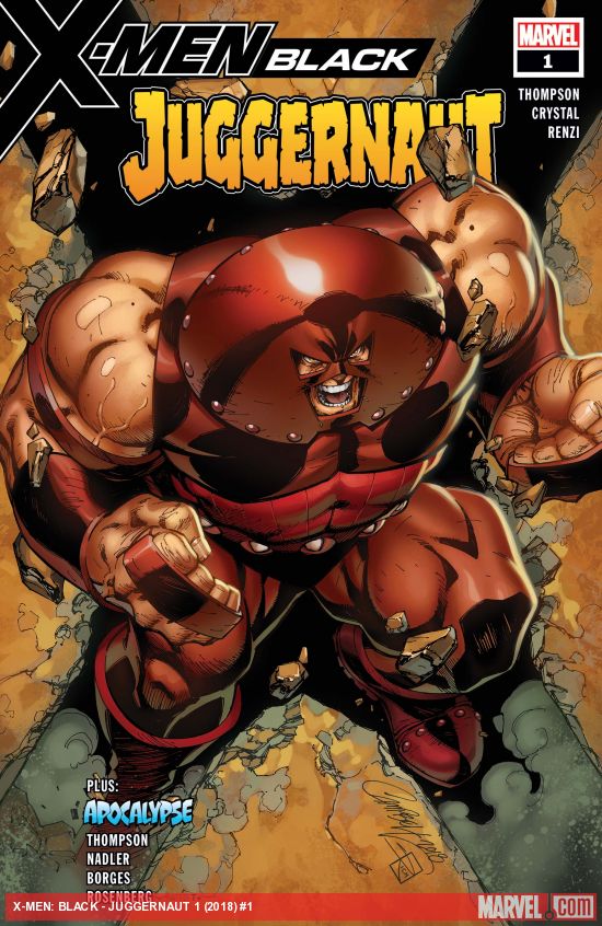 Cover of X-Men Black Juggernaut #1