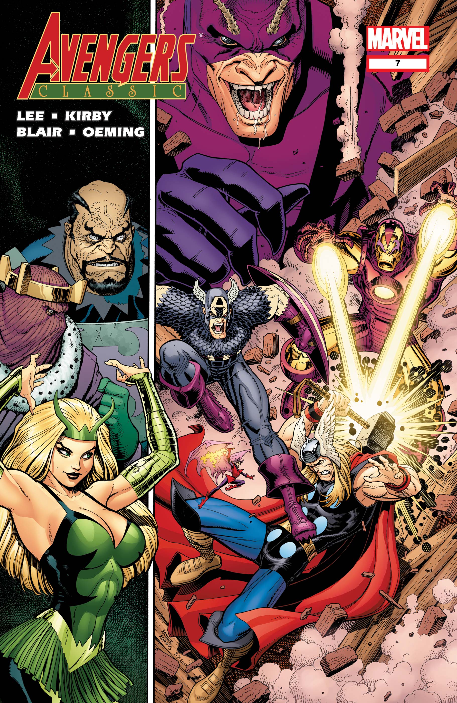 marvel universe classic avengers