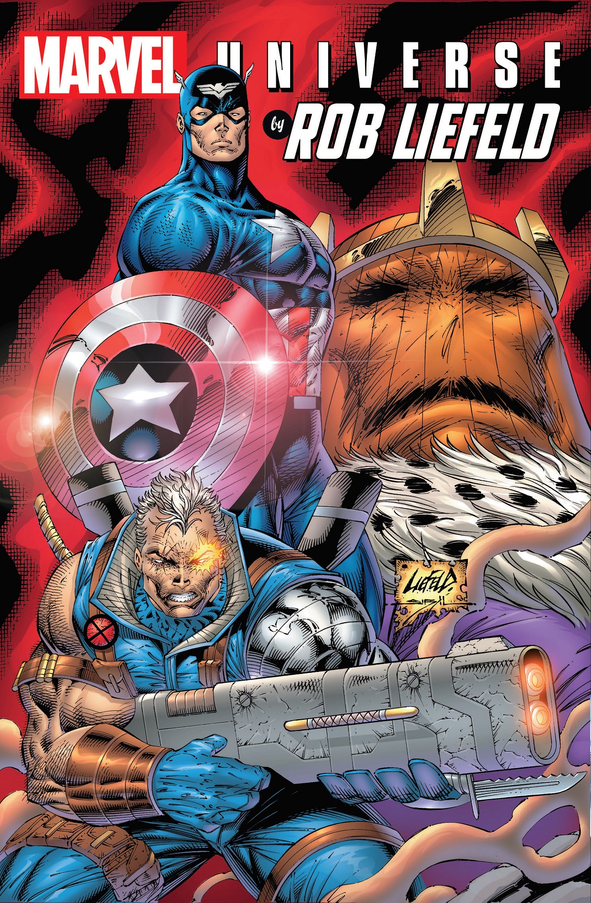 Marvel Universe By Rob Liefeld Omnibus (Hardcover)