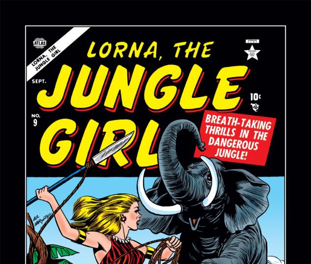 Lorna The Jungle Girl 1954 9 Comic Issues Marvel