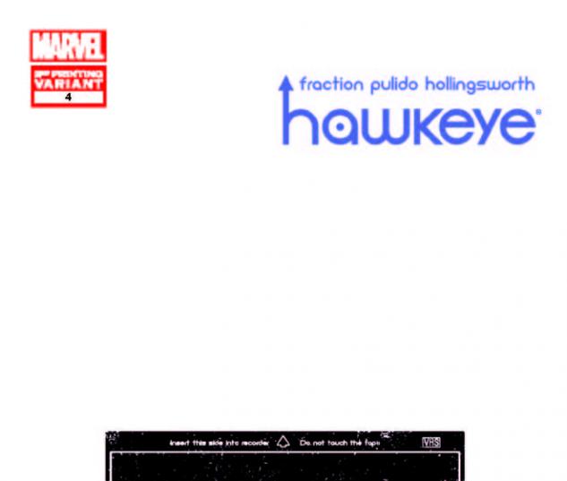 Hawkeye #4 2nd Printing