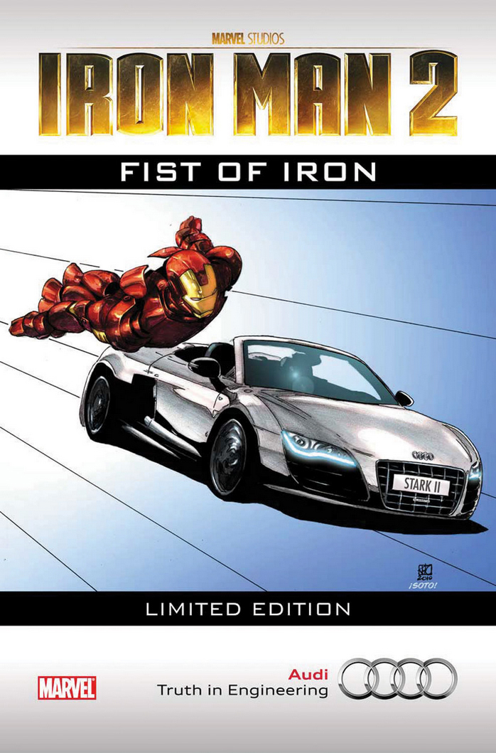 Iron Man 2 Armored Embossed Chase Card AC3