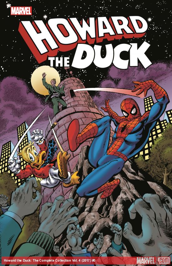 Cover of comic titled HOWARD THE DUCK: THE COMPLETE COLLECTION VOL. 4 TPB (Trade Paperback)