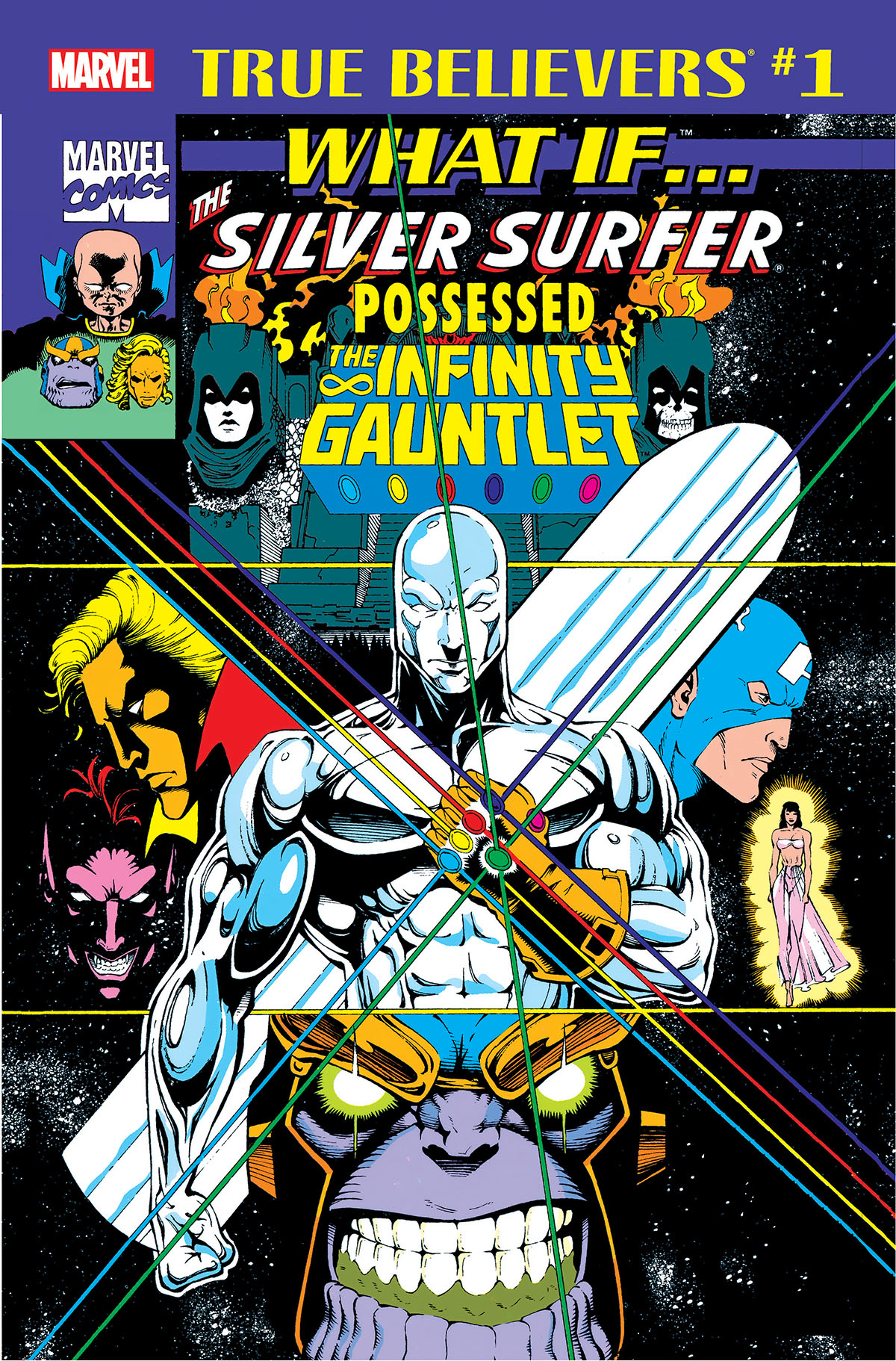 True Believers: What If the Silver Surfer Possessed the Infinity Gauntlet? (2018)