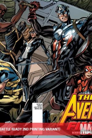 New Avengers Finale (2010) #1 (BATTLE READY 2ND PRINTING VARIANT)
