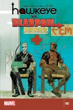 Hawkeye vs. Deadpool (2014) #2 cover