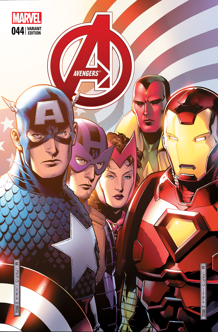 Avengers (2012) #44 (Cheung End of an Era Variant)