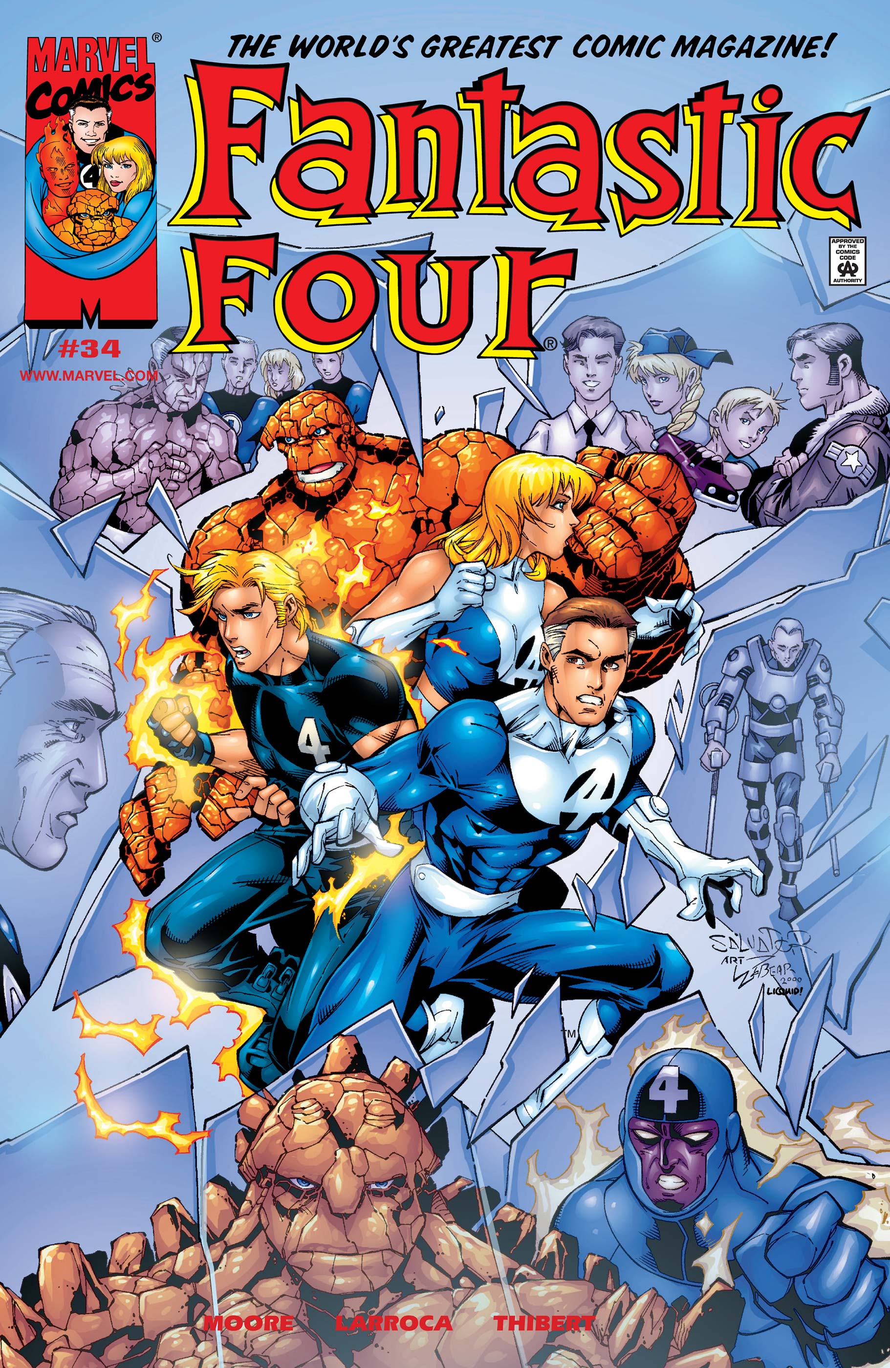 Fantastic Four (1998) #34 | Comic Issues | Marvel