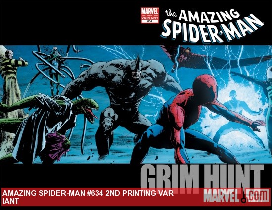 Amazing Spider-Man (1999) #634 (2ND PRINTING VARIANT)