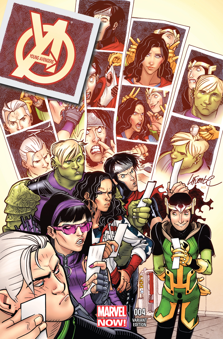 Young Avengers (2013) #4 (Lafuente Variant) | Comic Issues | Marvel