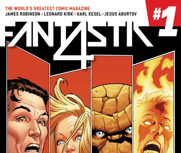 cover from Fantastic Four (2014) #1