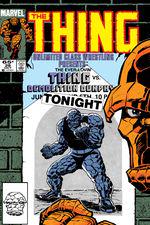 Thing (1983) #28 cover