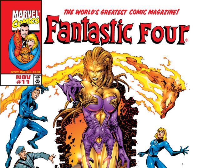 Fantastic Four (1998) #11 Cover