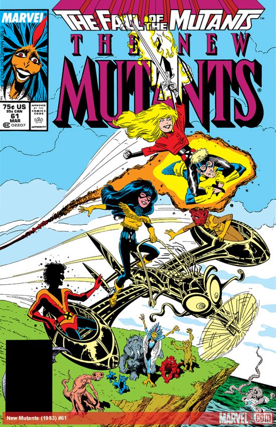 Cover of The New Mutants #61