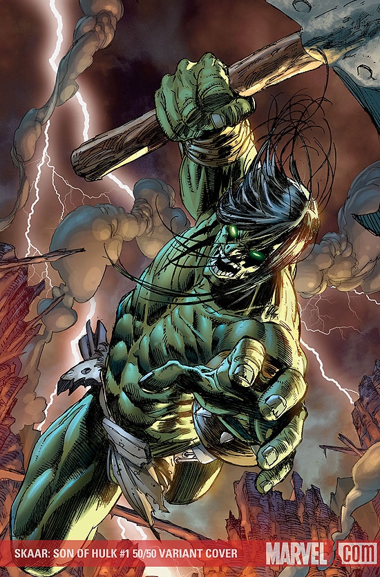 Skaar: Son of Hulk (2008) #1 (50/50 Variant)