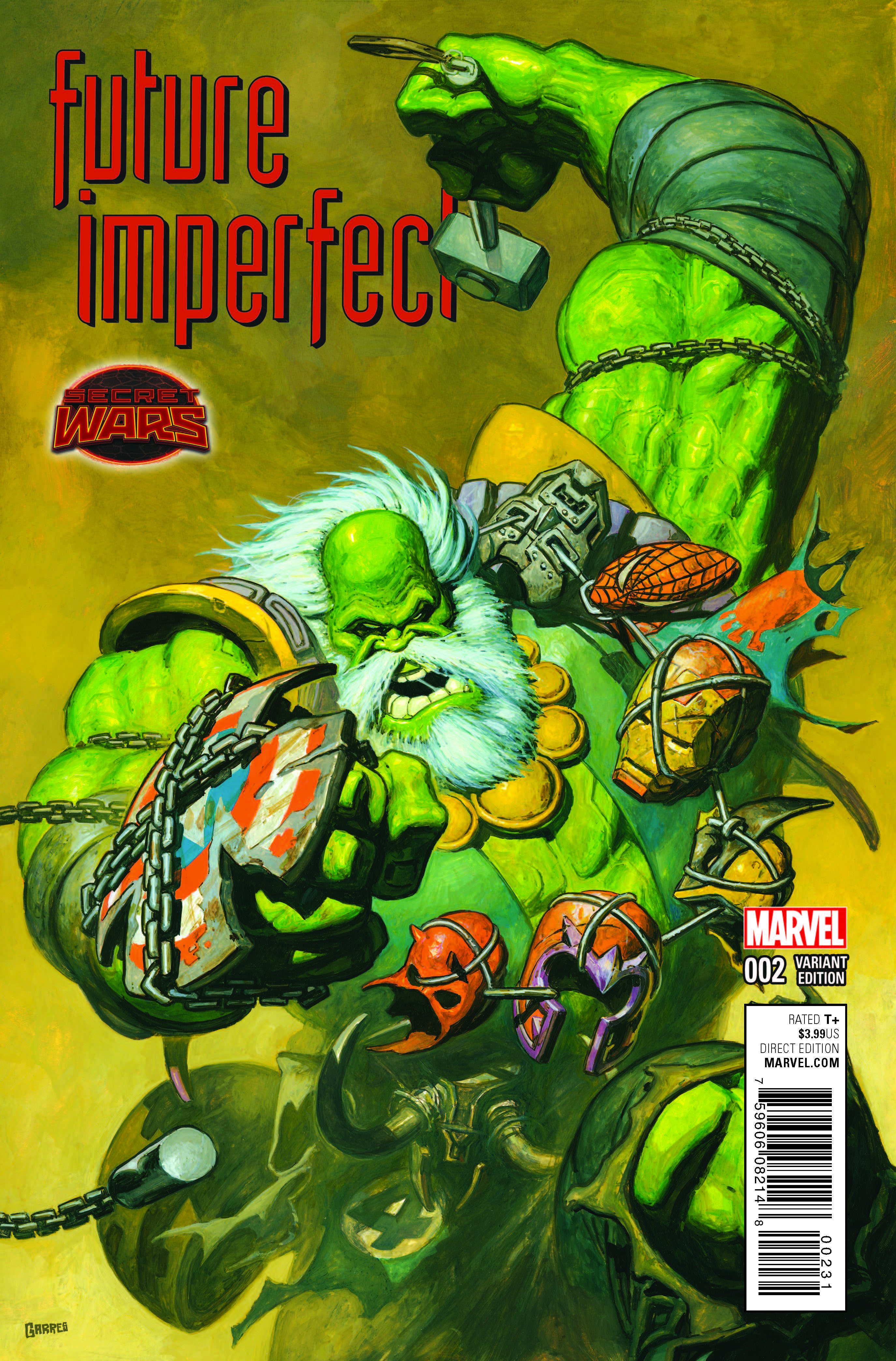 Future Imperfect 1A Land Variant NM 2015 Stock Image 