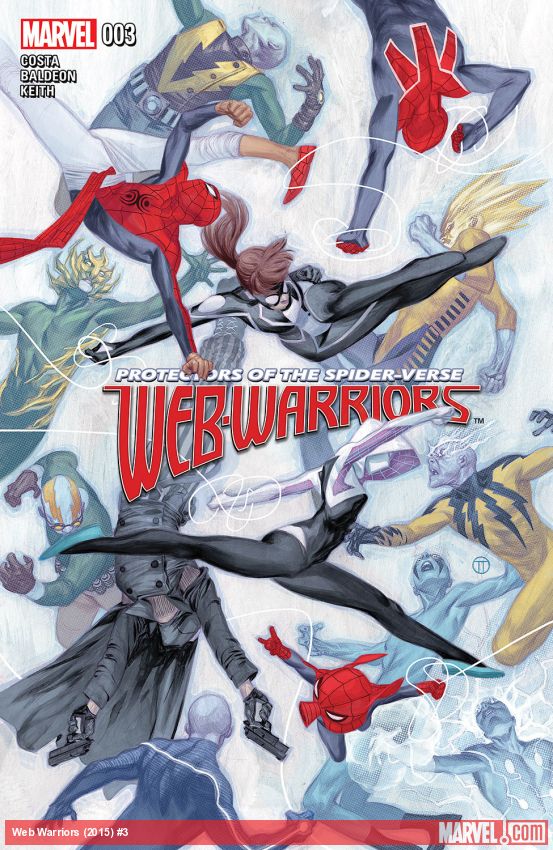 Cover of comic titled Web Warriors (2015) #3