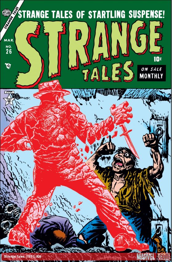 Strange Tales (1951) #26 comic book cover