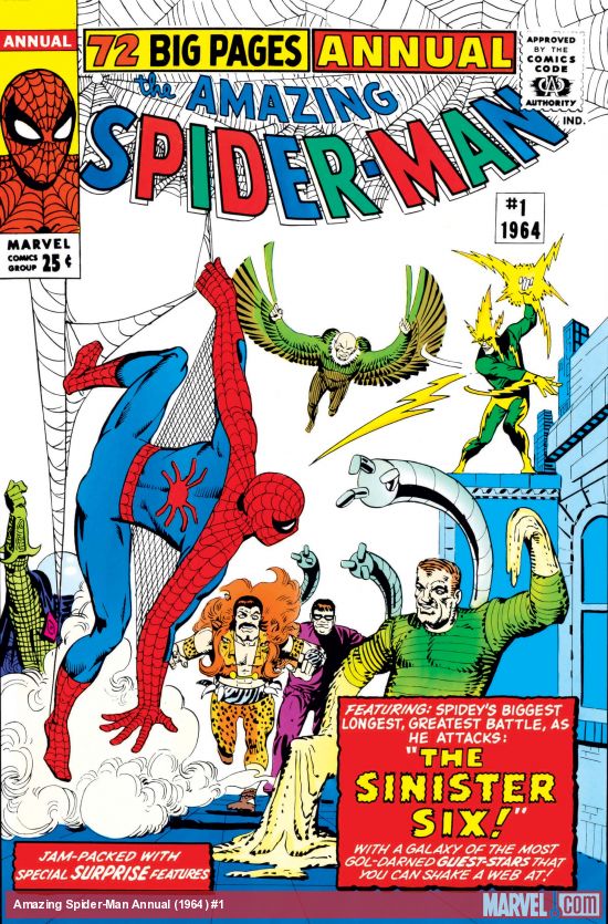 Resultado de imagem para Amazing Spider-Man Annual 01