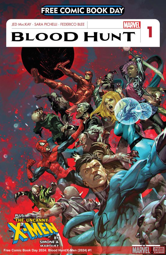 Free Comic Book Day 2024: Blood Hunt/X-Men (2024) #1