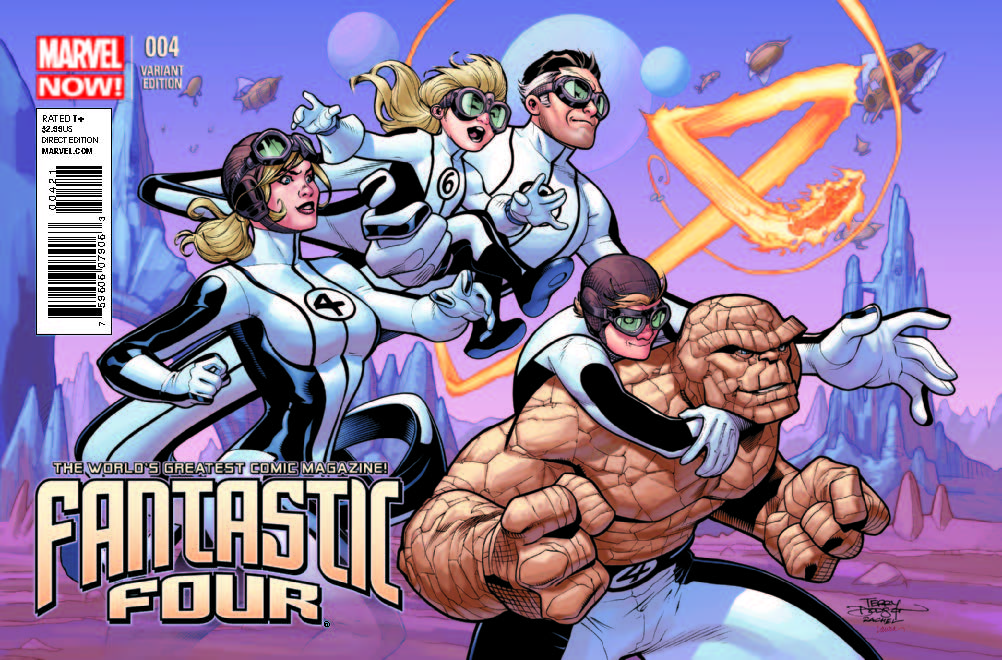Fantastic Four (2012) #4 (Dodson Variant)