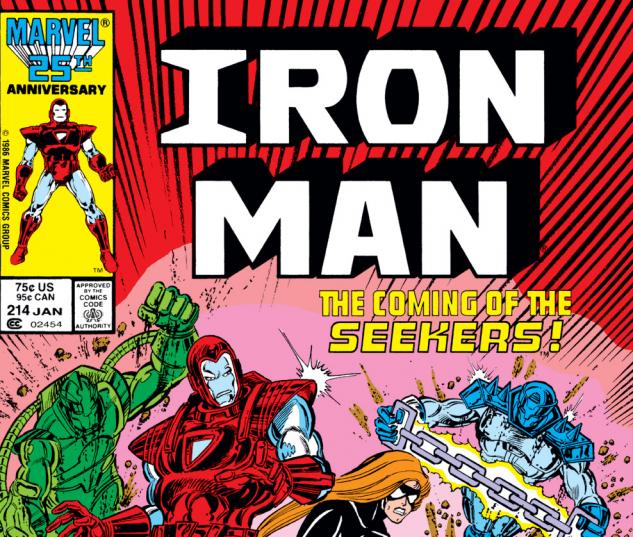Iron Man (1968) #214 Cover