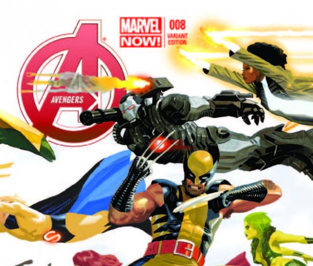 AVENGERS 8 AVENGERS 50TH ANNIVERSARY VARIANT (NOW, WITH DIGITAL CODE)
