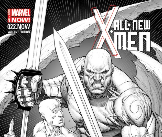 ALL-NEW X-MEN 22.NOW KEOWN SKETCH VARIANT (ANMN, WITH DIGITAL CODE)