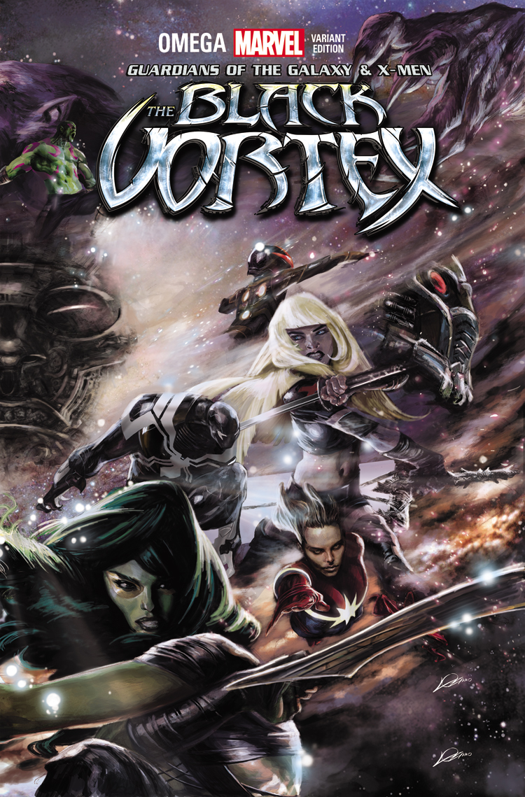 Guardians of the Galaxy & X-Men: The Black Vortex Omega (2015) #1 (Lozano Connecting Variant B)