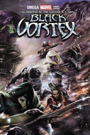 Guardians of the Galaxy & X-Men: The Black Vortex Omega (2015) #1 (Lozano Connecting Variant B)