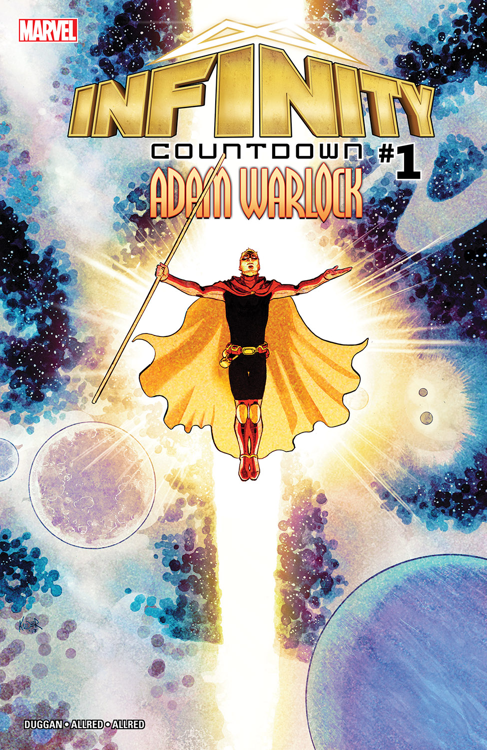 Infinity Countdown #1 Adam Warlock Variant  Marvel Comics CB17599 