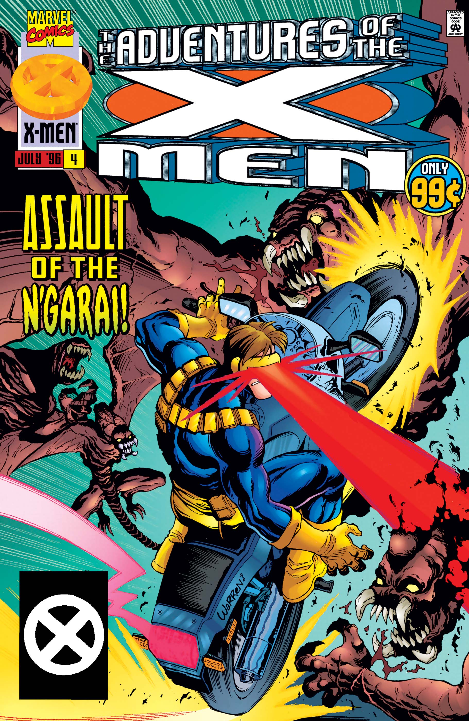 Adventures of the X-Men (1996) #4