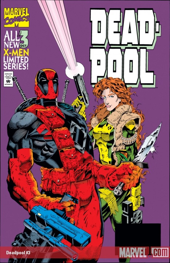 Marvel comic 1994 Details about   Deadpool #3 NM 