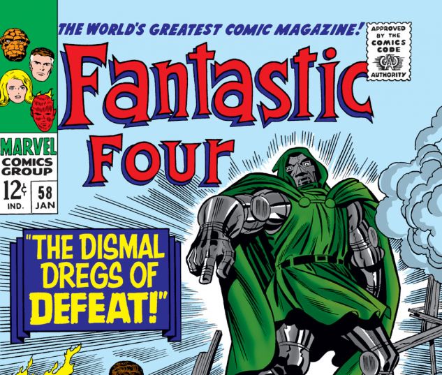 Fantastic Four (1961) #58 Cover