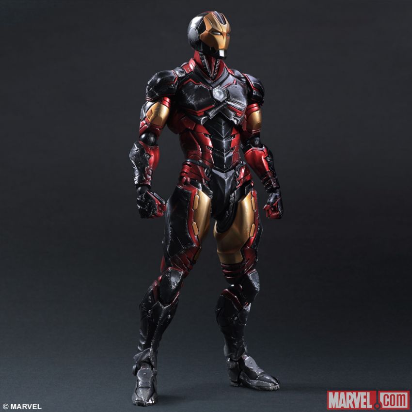 Marvel Comics Variant Play Arts Kai figurine Iron Man Limited Color Ver.